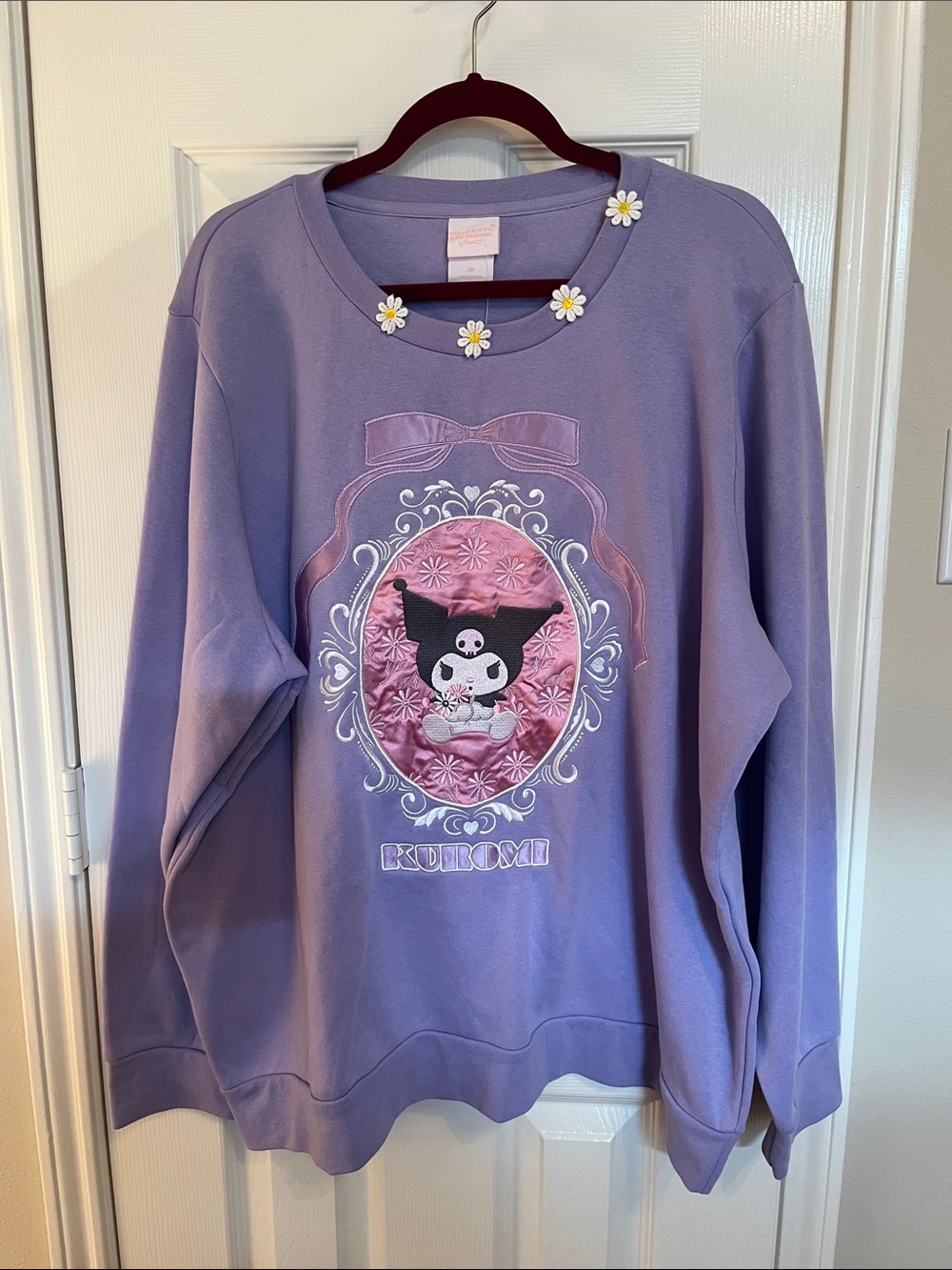 NWT Hello Kitty Kuromi Retro Crew Sweatshirt